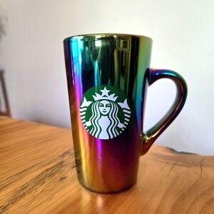 Starbucks 16oz Iridescent Oil Slick Mug